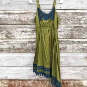 Matilda Jane asymmetrical crocheted dress